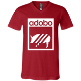 Pork Adobo Unisex Jersey V-Neck T-Shirt
